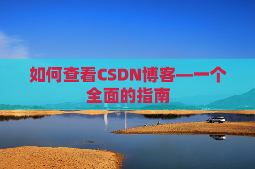 如何查看CSDN博客—一个全面的指南